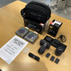 캐논 EOS R50v 14-30mm + 15-150mm + 니시vnd필터