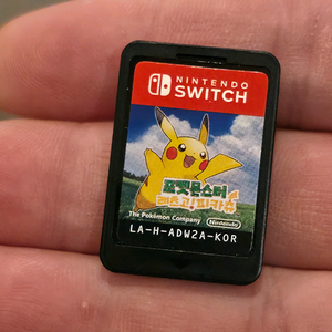 닌텐도 스위치 포켓몬스터 렛츠고 피카츄 게임