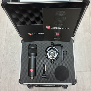 [미사용] Lauten Audio LS-208 라우텐 오디오 콘덴서 마이크 팔아요