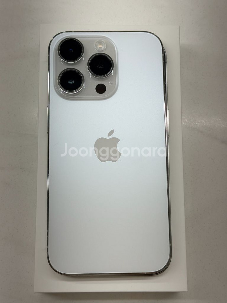 아이폰 14 프로 실버 1테라 자급제폰--1