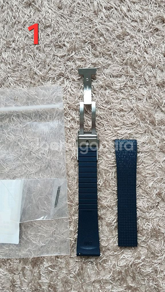 22mm 불소고무 고급 스트랩 2종. 새상품--1