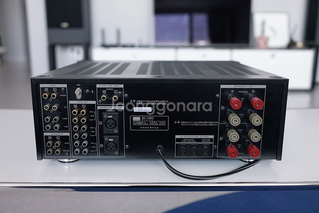 [SANSUI] 산수이 AU-907 인티 앰프 / 산스이 리시버--2