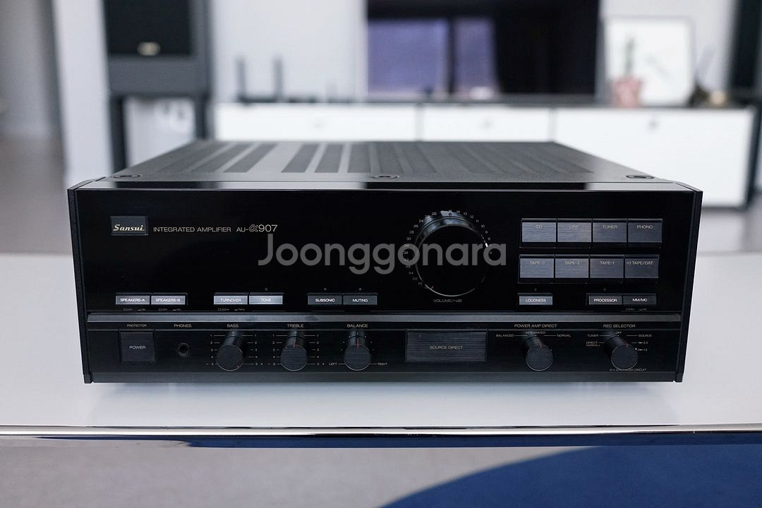 [SANSUI] 산수이 AU-907 인티 앰프 / 산스이 리시버--1