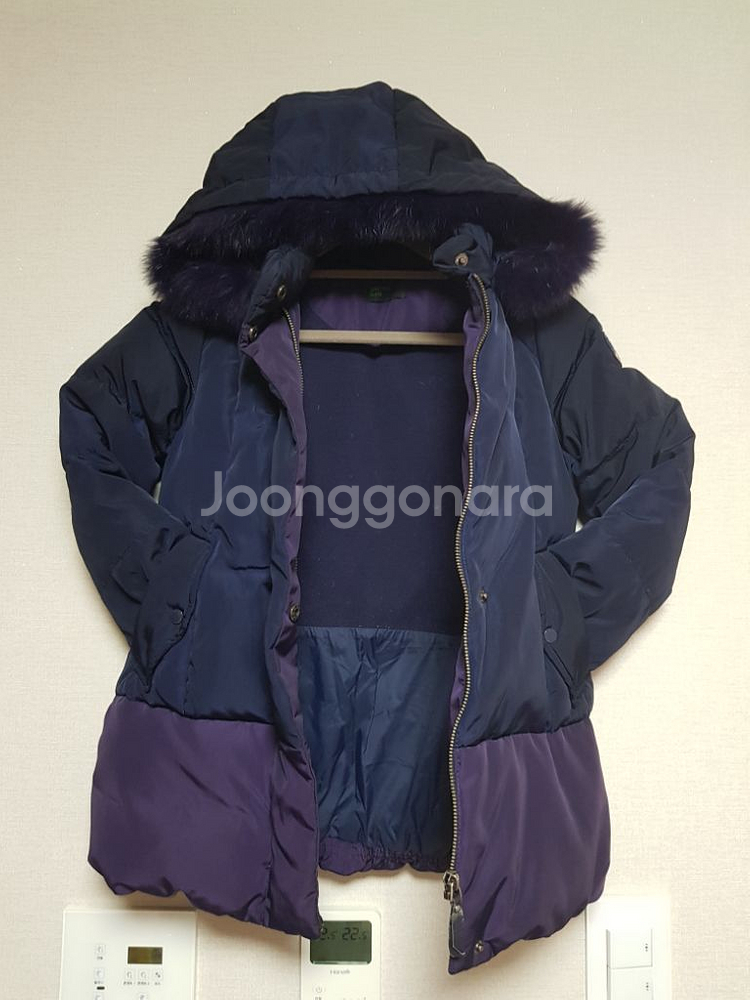 베네통 덕다운 여아 점퍼 120--2