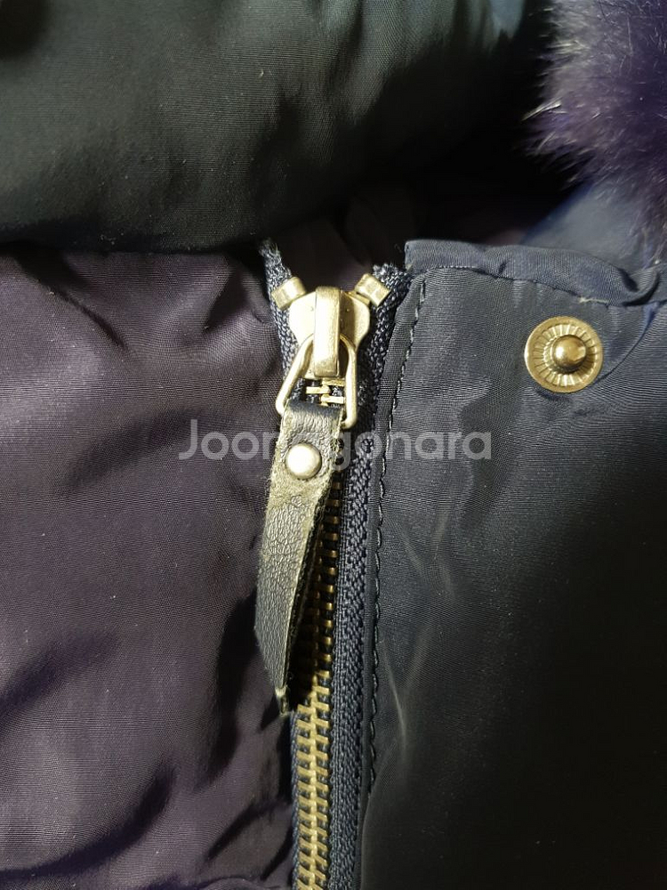 베네통 덕다운 여아 점퍼 120--5