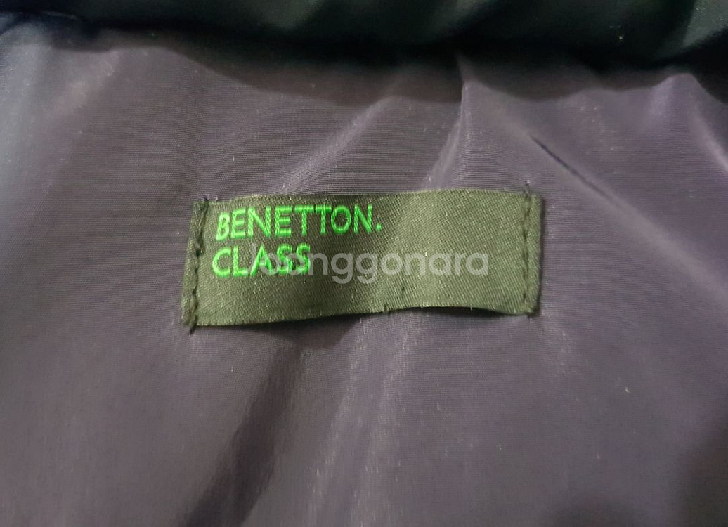 베네통 덕다운 여아 점퍼 120--6