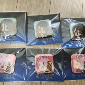 블루아카이브 샬레스토어 오케스트라 아리스,호시노 미니뱃지