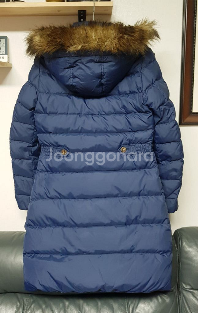 타미힐피거 데님 플레인 폴리 다운 롱패딩 점퍼--2