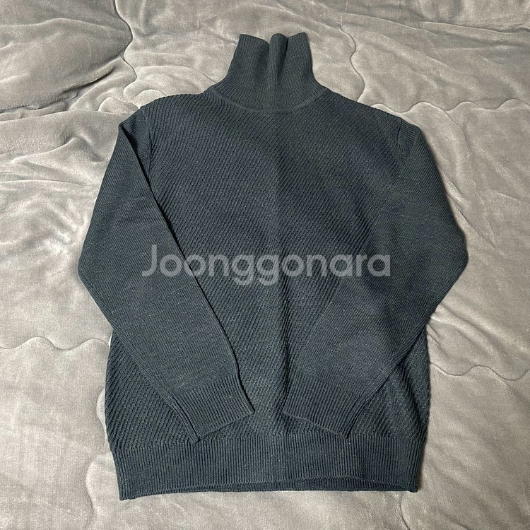 프로젝트엠 남성 터틀넥 니트 티셔츠 95사이즈--0