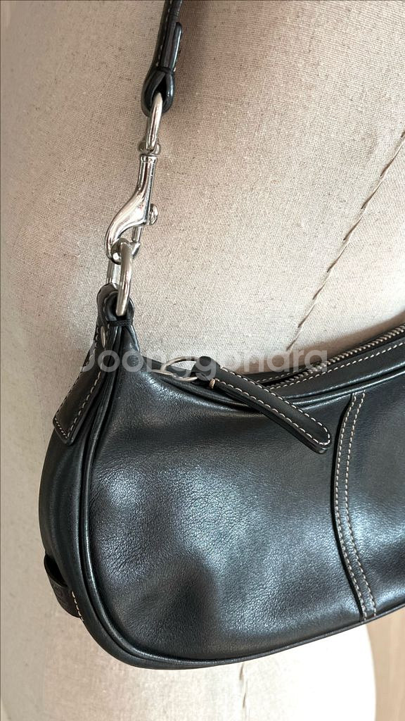 2000s coach hampton hobo bag 코치 호보백 숄더백 핸드백--4