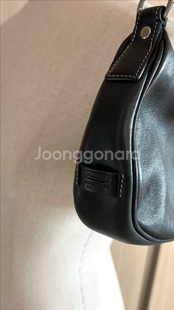 2000s coach hampton hobo bag 코치 호보백 숄더백 핸드백--5
