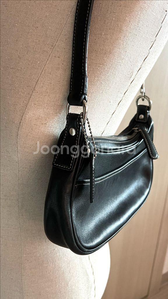 2000s coach hampton hobo bag 코치 호보백 숄더백 핸드백--7