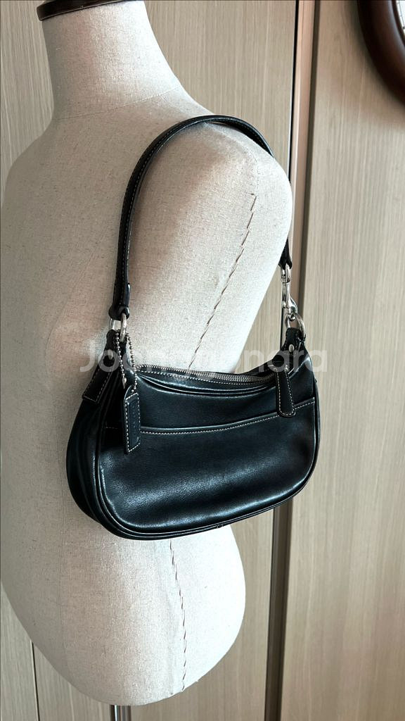 2000s coach hampton hobo bag 코치 호보백 숄더백 핸드백--6