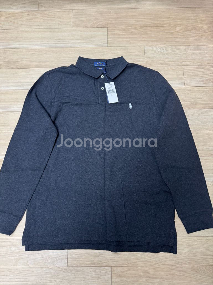 폴로 랄프로렌 남성 긴팔 폴로셔츠 XL 새상품--0