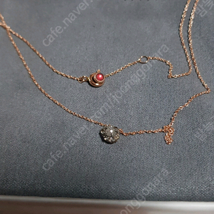 디디에두보 센슈얼 다이아 목걸이 새제품 미사용