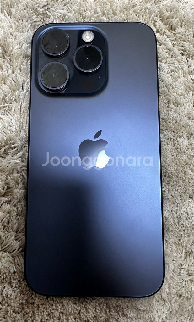 아이폰15프로 1테라 블루티타늄--0