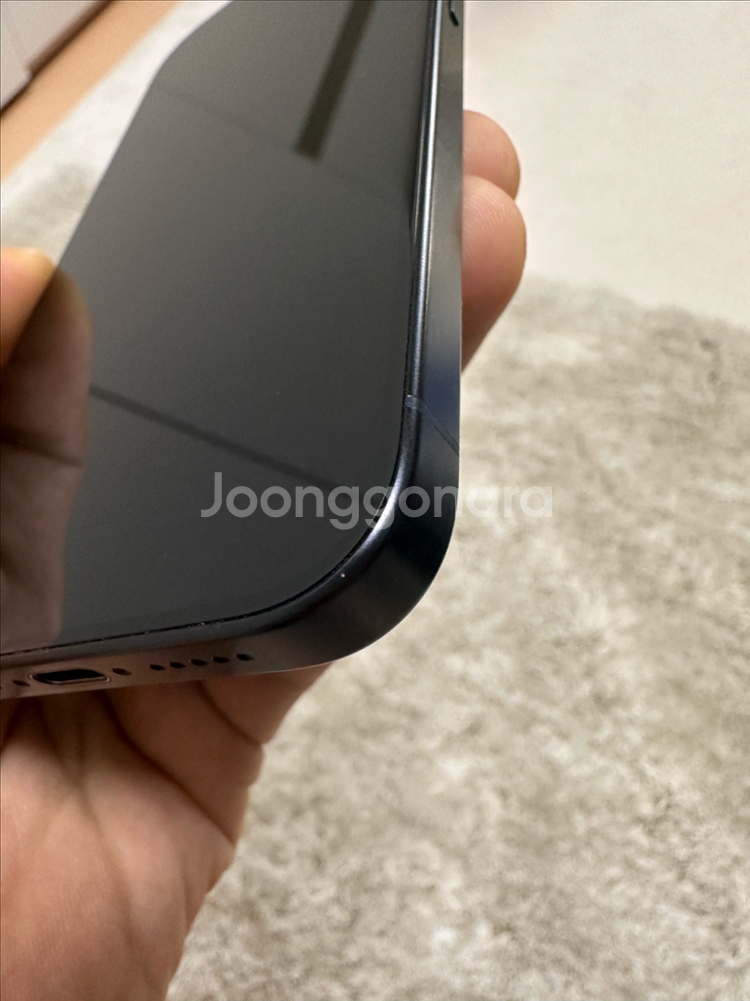 아이폰15프로 1테라 블루티타늄--5