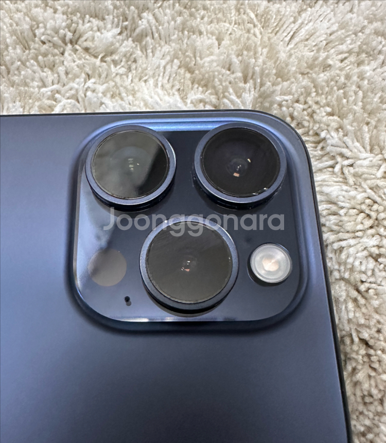 아이폰15프로 1테라 블루티타늄--6