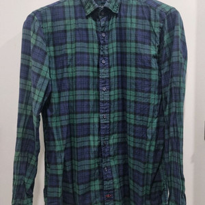 남성 타미힐피거 체크 셔츠