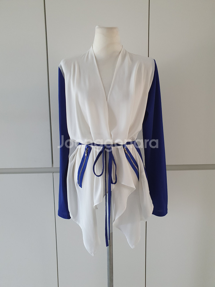 (거의새거)쉬폰 자켓 겸 블라우스 44~66--0