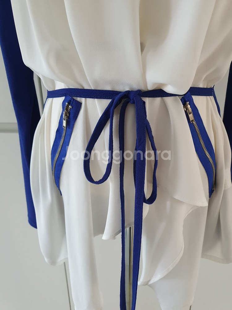 (거의새거)쉬폰 자켓 겸 블라우스 44~66--4