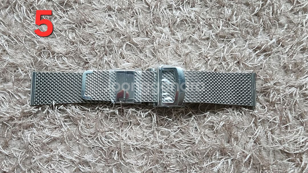 22mm 스틸 매쉬 스트랩 2종 일괄--0