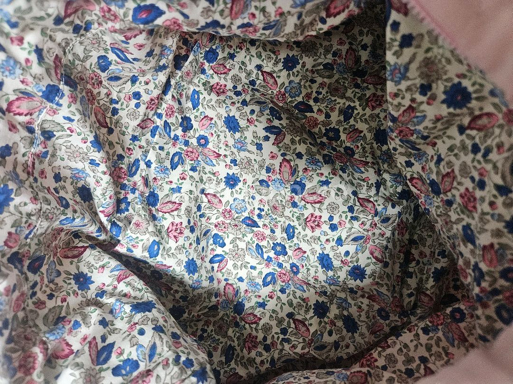 연핑크 하트 누빔 패딩백--4