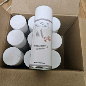 AESUB White TiO2프리 스프레이 (400ml 1캔) 3D스캔/스캐너용 10개