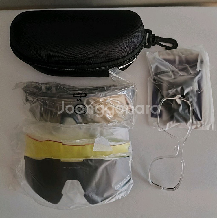 [(새상품)]자전거 고글(렌즈3개추가)선글라스 카프보에--1