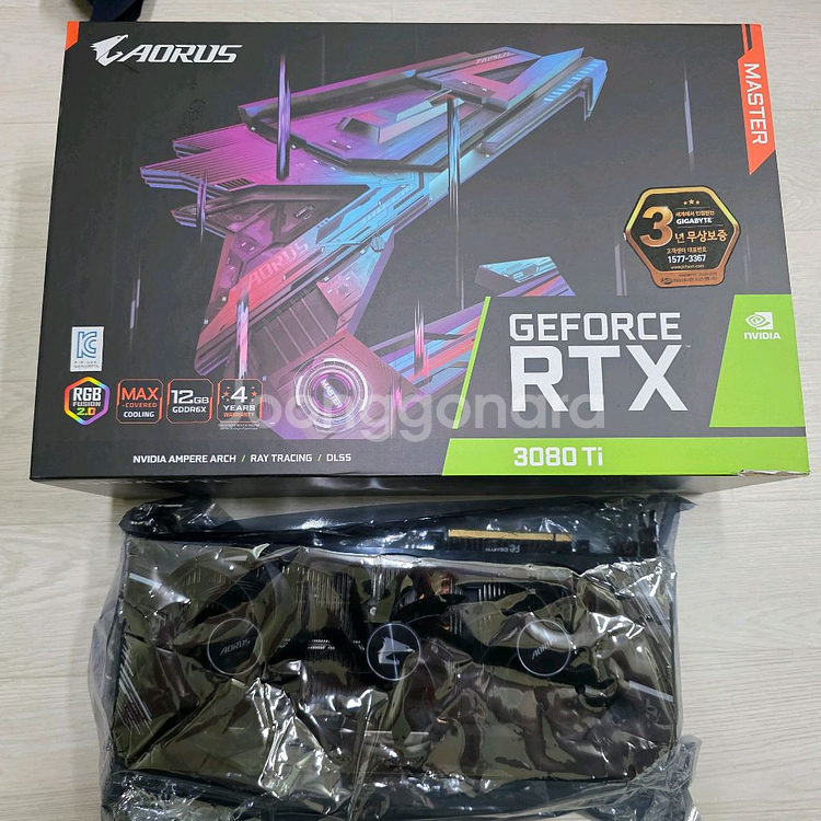 아수스 RTX 3080Ti OC 12GB 그래픽카드 판매합니다.--0