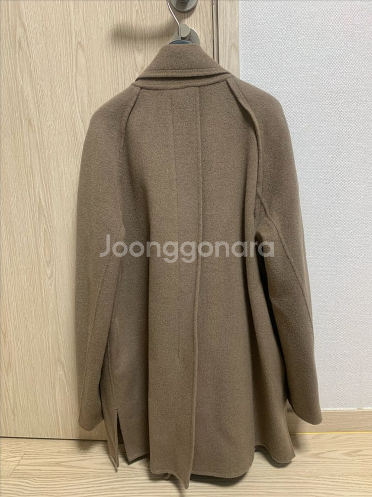 구호 핸드메이드 더블 자켓 코트--5