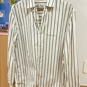 타임 옴므 스트라이프 셔츠 100