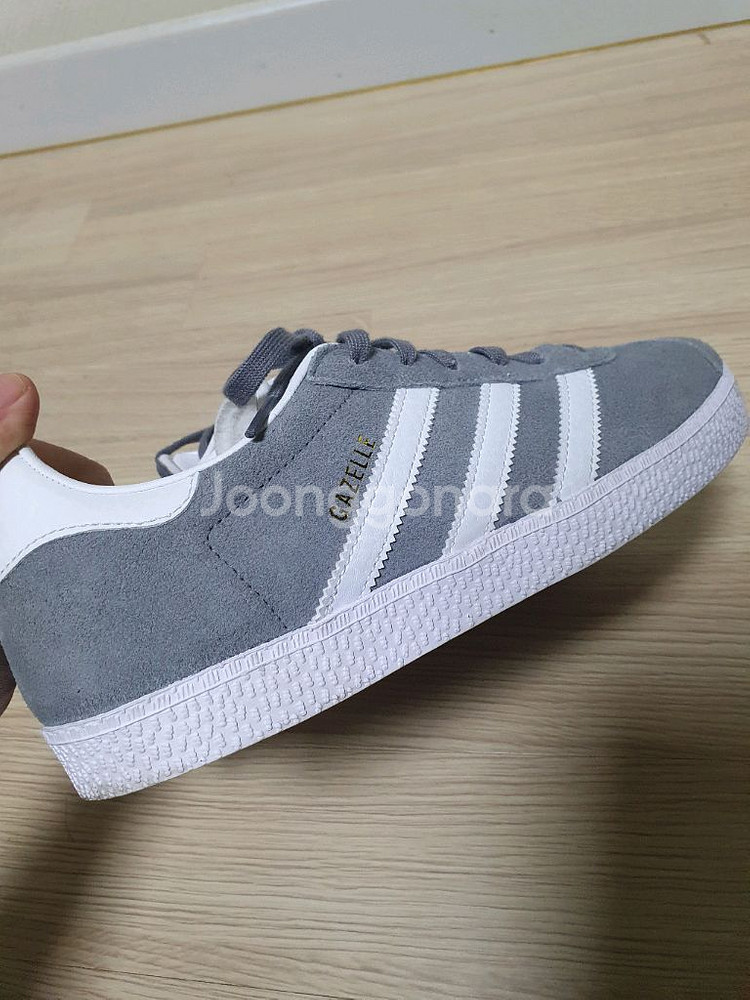 아디다스 가젤 스웨이드 그레이 스니커즈 250--6