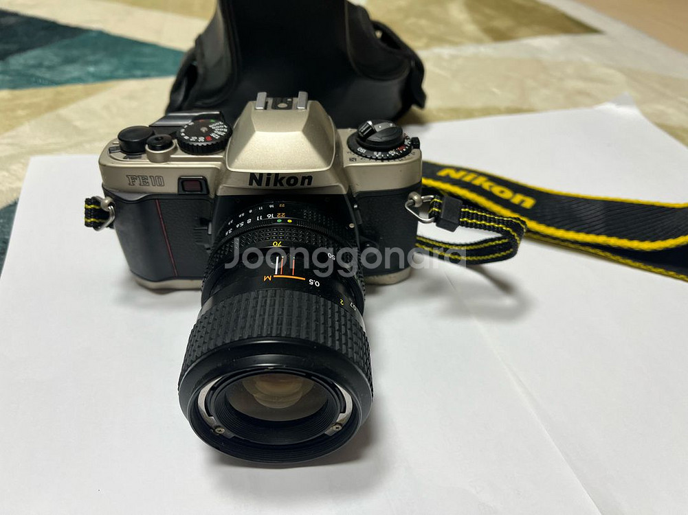 니콘 FE 필름카메라 + 50mm f/1.4 렌즈 세트--0