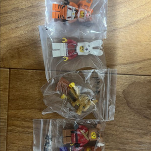 레고 12지신 동물알바 호랑이 토끼 용 쥐 소 일괄