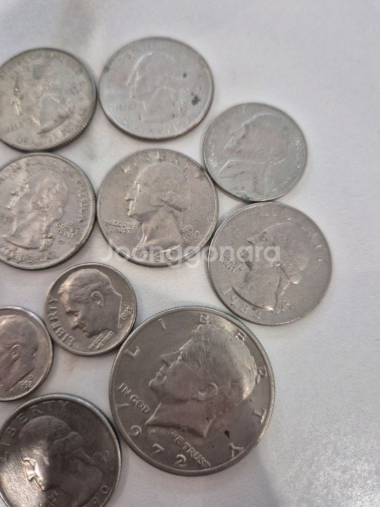 택배포함 수집품 기념품 외국동전 미국동전 달라 센트 미국 니켈 동전 컬렉션--2