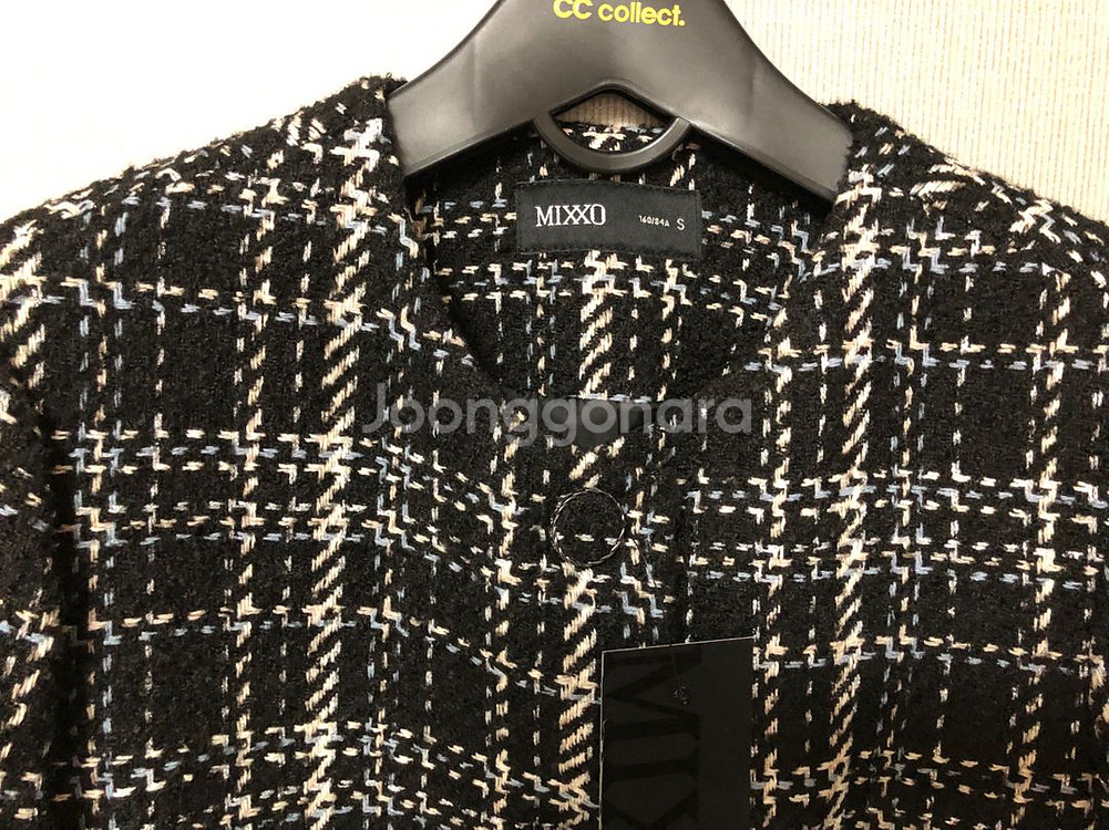 (새상품)미쏘 트위드 자켓--1