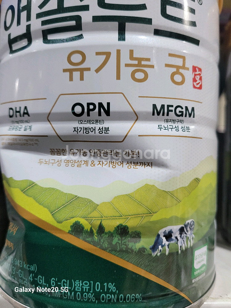 앱솔루트 유기농 궁 1단계 분유--1