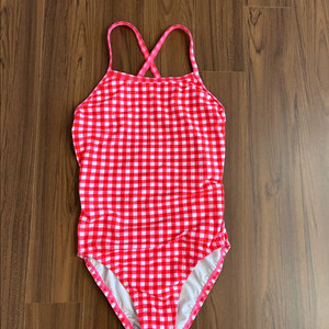 르망고 깅엄 체크 수영복 S