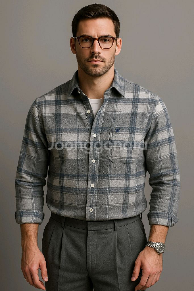 루이까또즈 울모직 남방(100)--0