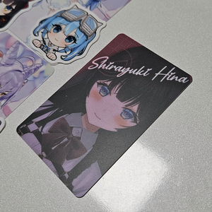 스텔라이브 히나 멤버십 포카