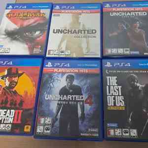PS4 게임 6종 세트