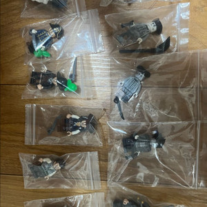 레고 캐리비안의해적 미니피규어 일괄