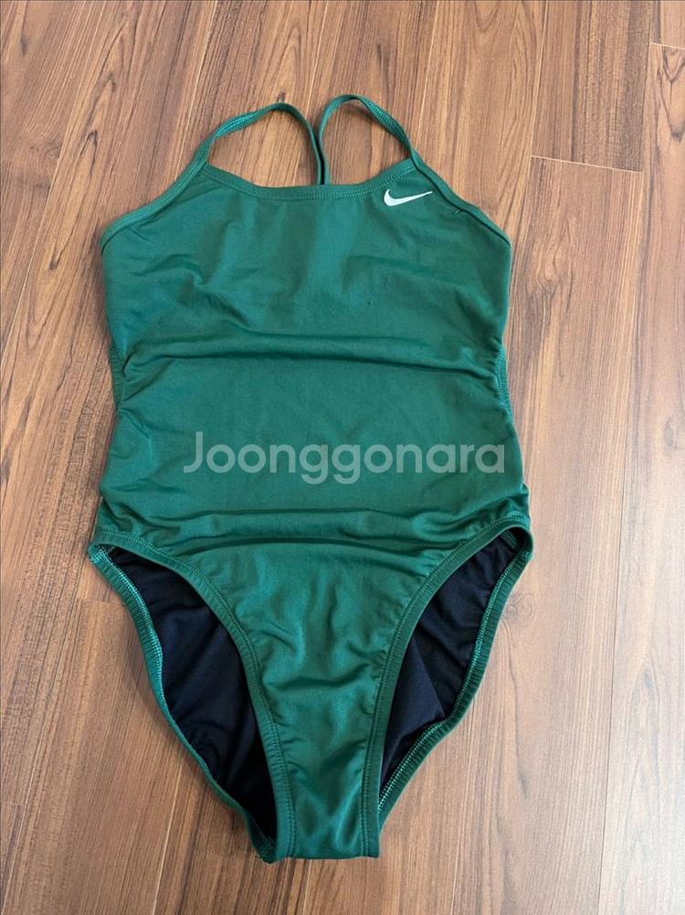 나이키 컷아웃 골지그린 수영복 28--1