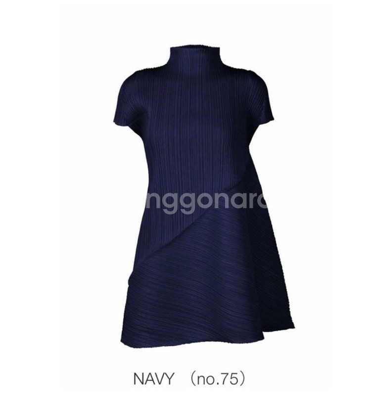 플리츠플리즈 calla 칼라 튜닉 칼라탑--0