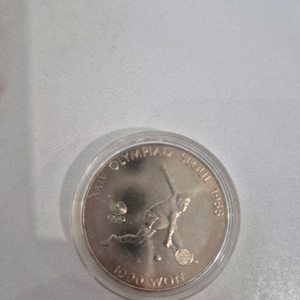 택배포함 올림픽 기념 1988 기념주화 1000원 옛날동전 수집품