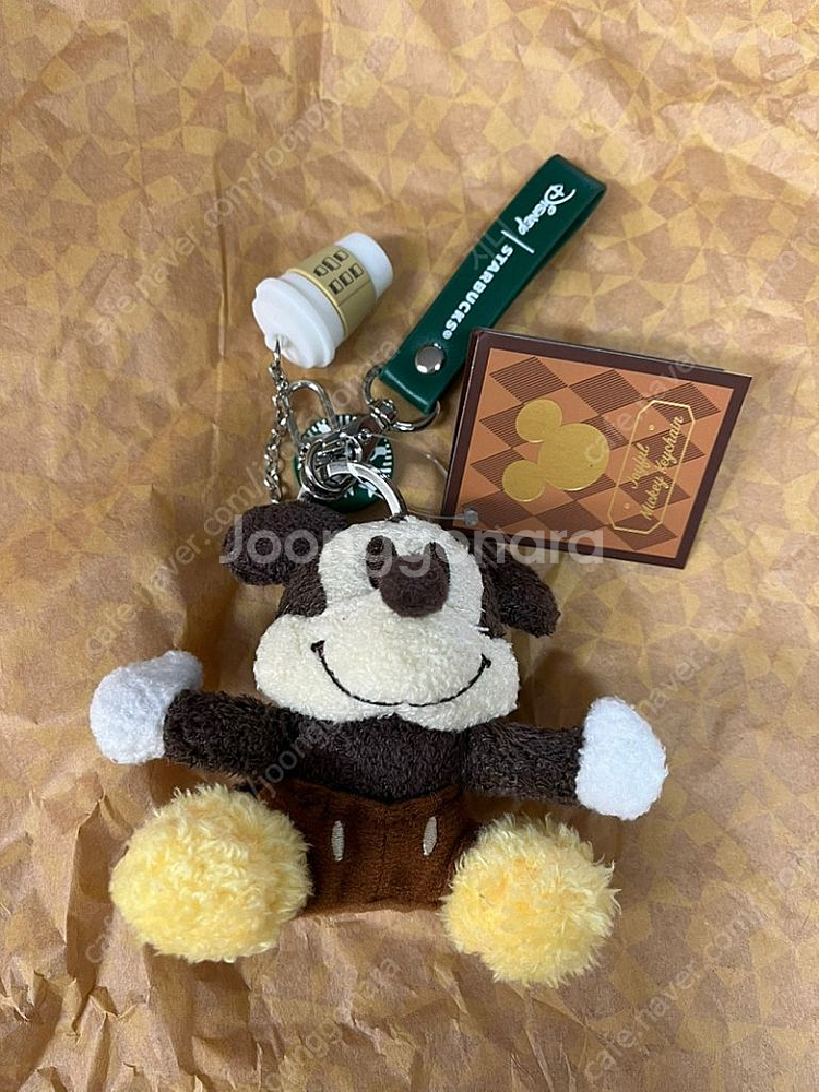 스타벅스 디즈니 미키 미키마우스 키링 키체인 새제품--1