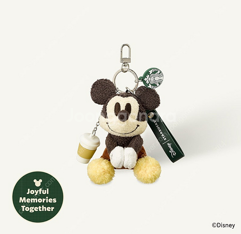 스타벅스 디즈니 미키 미키마우스 키링 키체인 새제품--0