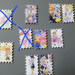 디지몬 아크릴 키링 부자재 파닥몬 피요몬 파피몬 쉬라몬 가트몬