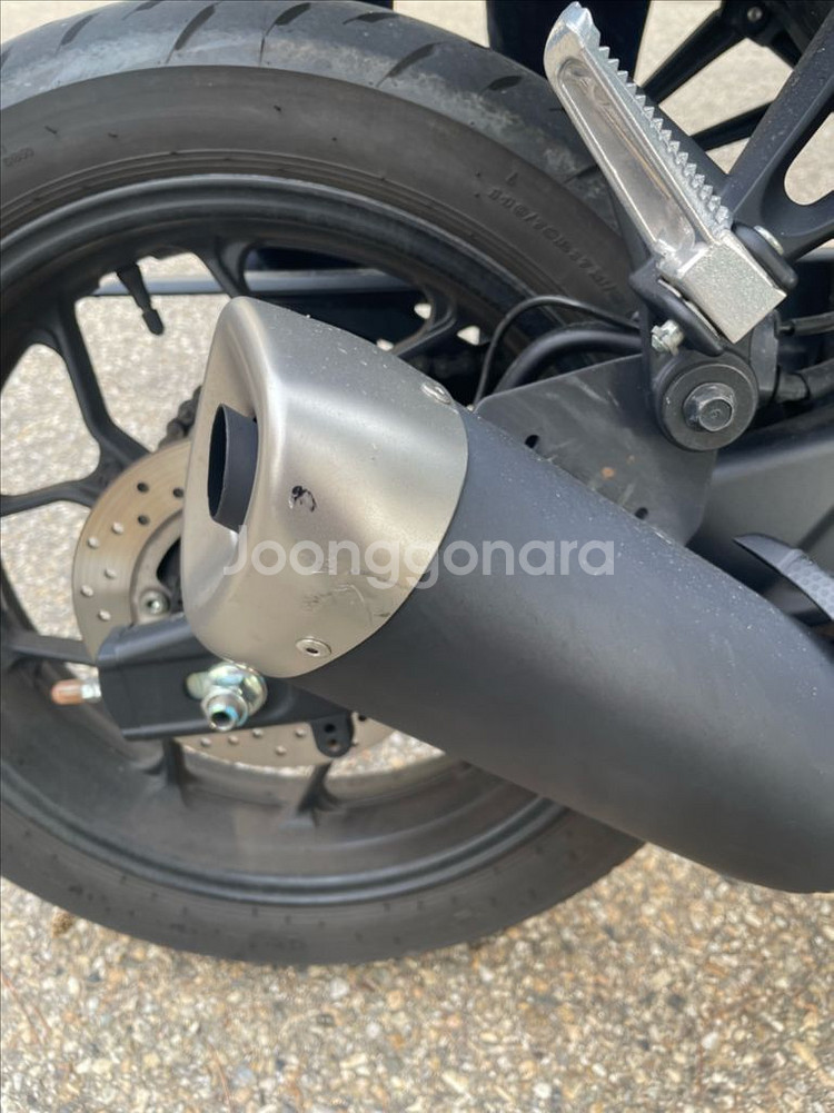 야마하 YZF-R3 오토바이 블랙--5